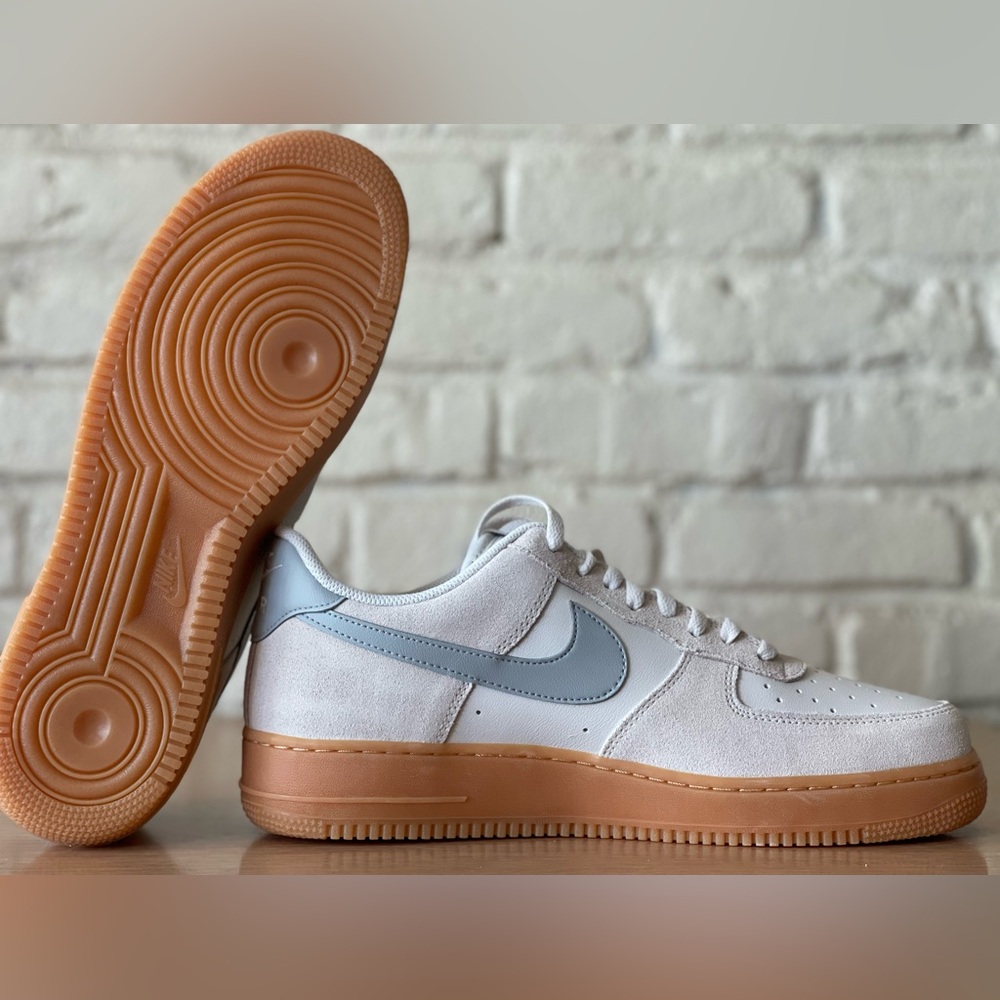 Nike Air Force 1 Low '07 LV8 Phantom Light Smoke Gum FQ8714-002 Men Size 14 & 13 - Picture 7 of 10
